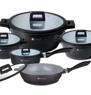 Ceramic Cookware Set – 5 Pcs