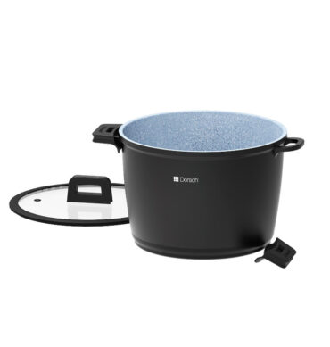 24cm 6.8Liter Stockpot With Glass Cover DH-05564