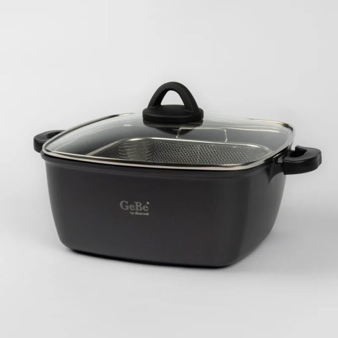 VENUS FRYER POT W/LID & FRYING BASKET - Image 5