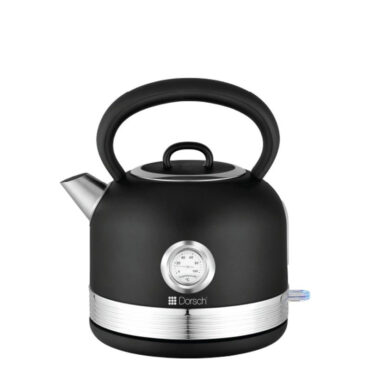 2200W 1.7L Eletric Kettle EK-37 With Analogue Temperature 360° Rotating Base & Indicator Light For Water Coffee Milk & Tea Boiling DH-07307