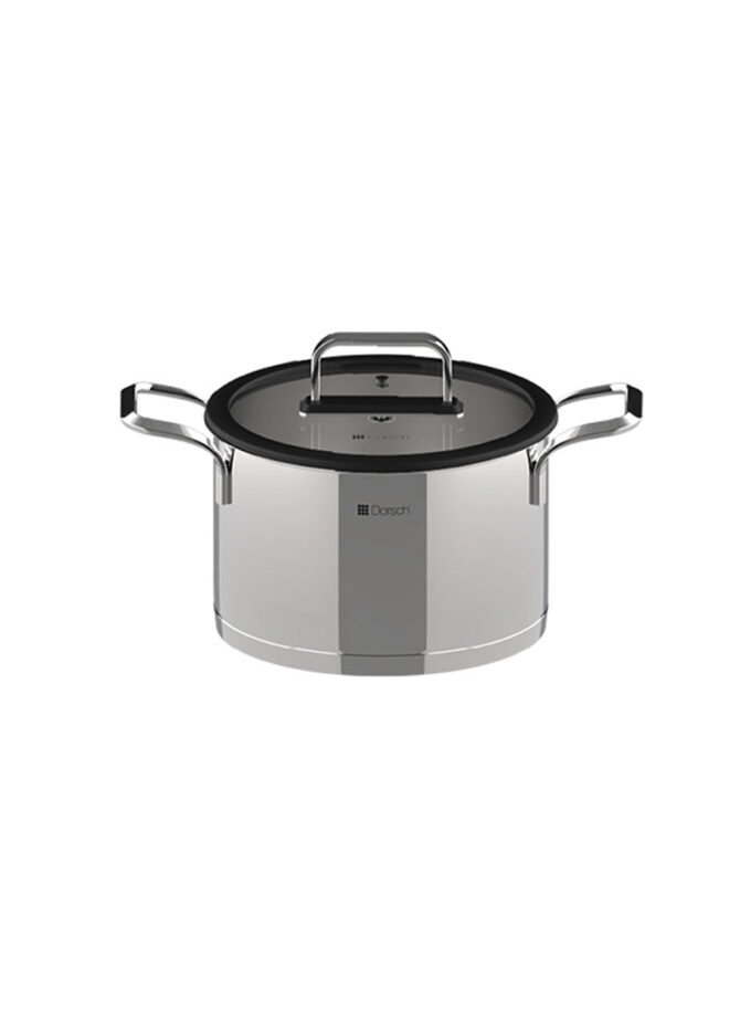 3.91L Stainless Steel Non-Stick Cookware Pro With Lid DH-03820 (D20 x H12.5)cm