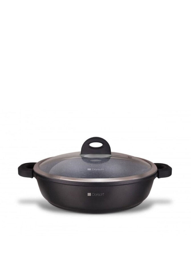 28cm 3.1L Non-Stick Ceramic Coating Aluminum Low Casserole DH-05580
