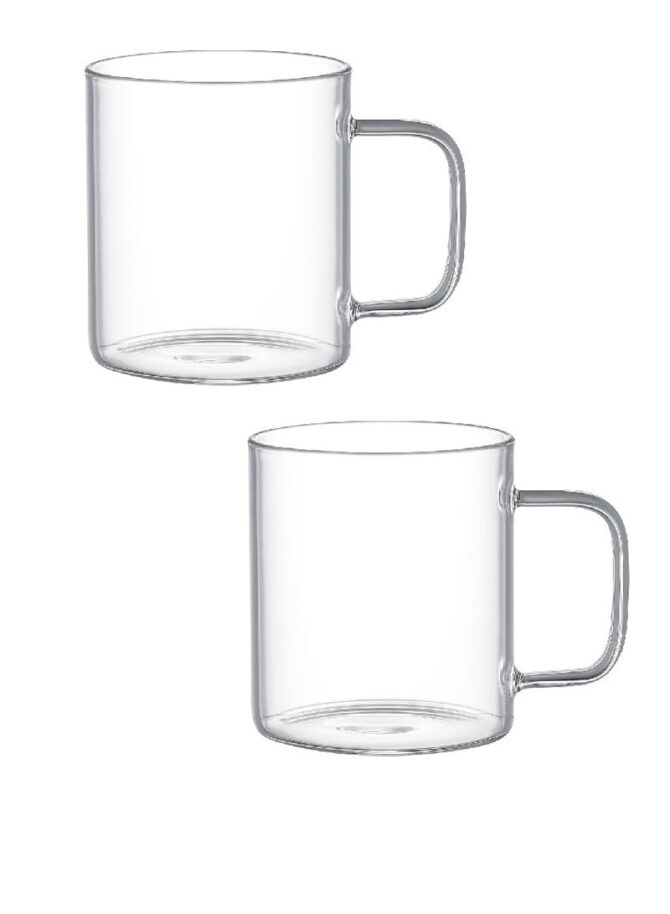 2Pcs 360ml Elegance Coffee Cups Set DH-09222