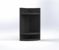 Tipsie - Rattan shampoo holder