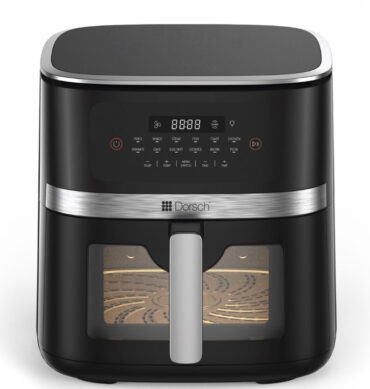 7L 1500W Dual Heating Units Air Fryer With 12 Preset Programs DH-07811