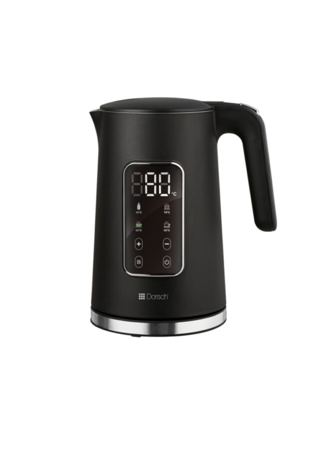 1.7-liter Electric Kettle with Touchscreen Control, Ideal for Precise Temperature Brewing & Rapid Boiling