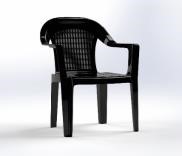 Royal 2 - Chair with arms with rattan back