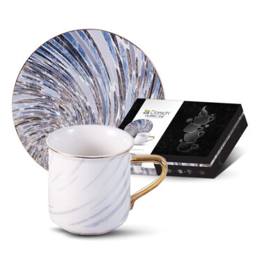 12Pcs 90ml Finest Porcelain Coffee Cups Set DH-09301 - Hurricane