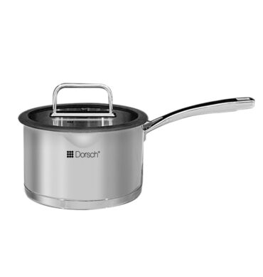 1.8L Stainless Steel 18/10 Sauce Pan Dorsch DH-03818 (L33 x W20 x H13)cm