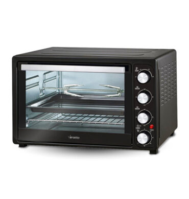2000W 55L Electric Oven WIth Adjustable Temperature & Convenient Timer VEO100 (W61 x D51.5 x H39) cm - Black