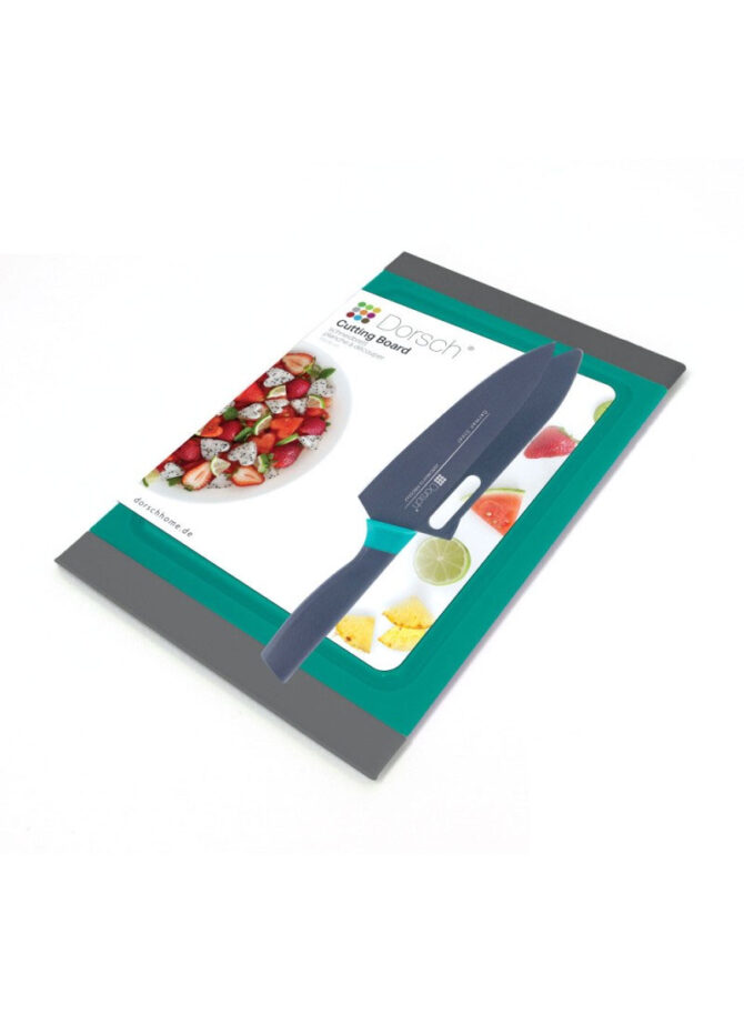 2 Pcs Cutting Board & Knife Set DH-04614 - Blue