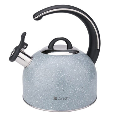 3L Stainless Steel Whistling Kettle With Luxurious Handle DH-02903 - Blue