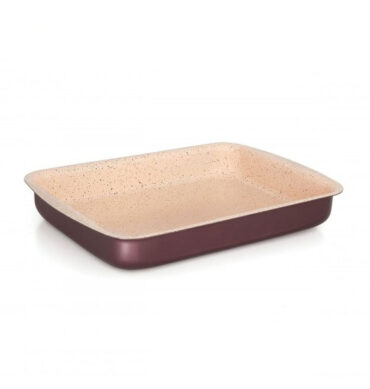 Aluminum Premium Rectangle Pan FH-08950/PR - (L35.8 x W24.3 x H5.5)cm