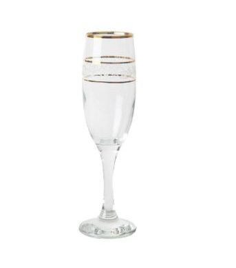 LAV Flute Glass Misket 535 GY031GF/ 6 Pieces-190CC