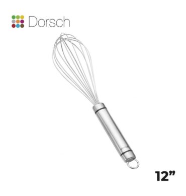 Stainless Steel Egg Whisk 12"