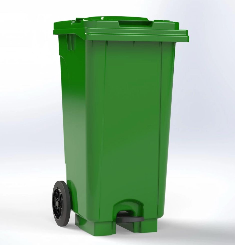 Bali 120L Dustbin GREEN
