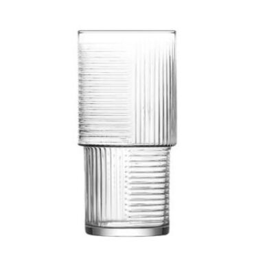 Lav Long Glass HELEN 376/ 6 Pieces-400CC