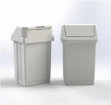Geo 10L - 24*17*38 - Dustbin