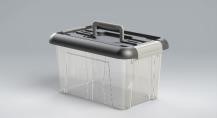 Smart 1 -  6L - Transparent plastic box