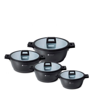 8 Pcs Die-Cast Aluminum Cookware Set DH-05566/SR