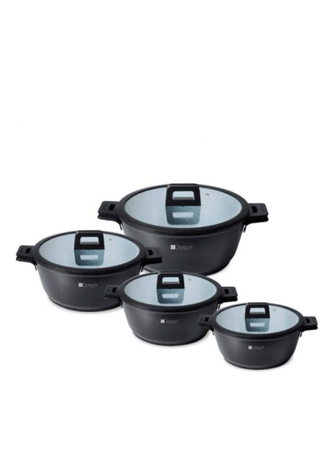 8 Pcs Die-Cast Aluminum Cookware Set DH-05566/SR
