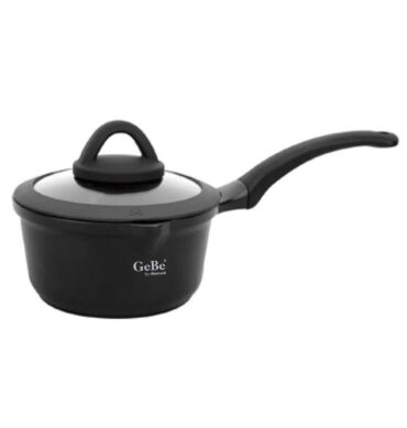 VENUS SAUCE PAN size 16 cm BLACK