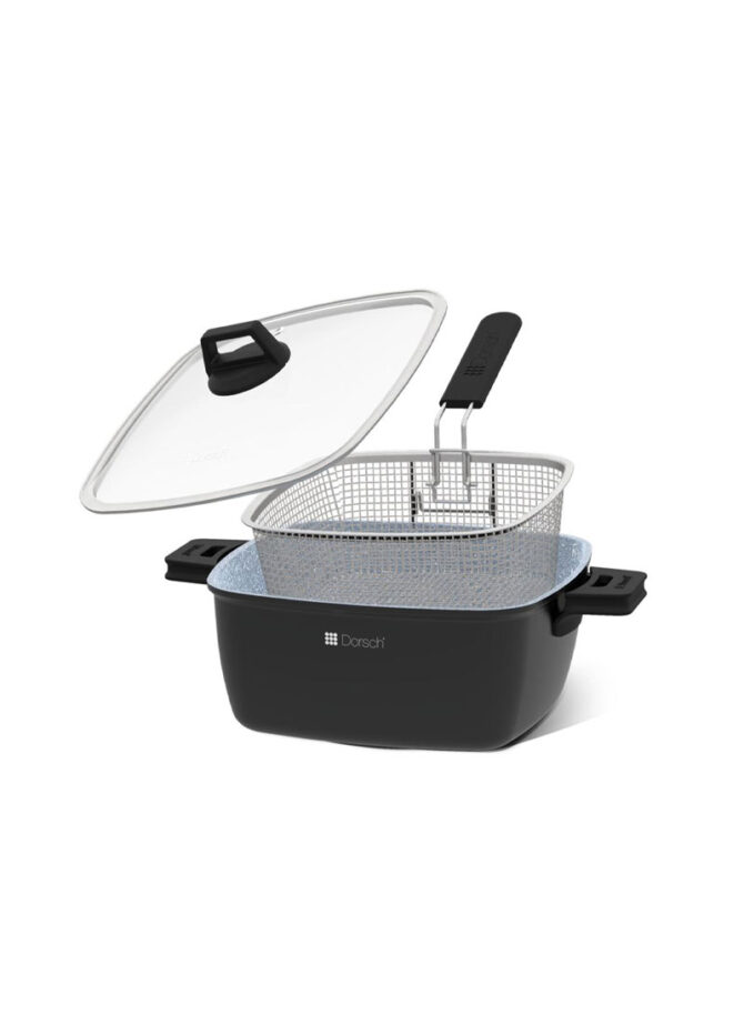 28cm 7.2L Die-Cast Aluminum Lifetime Frying Pot DH-05528