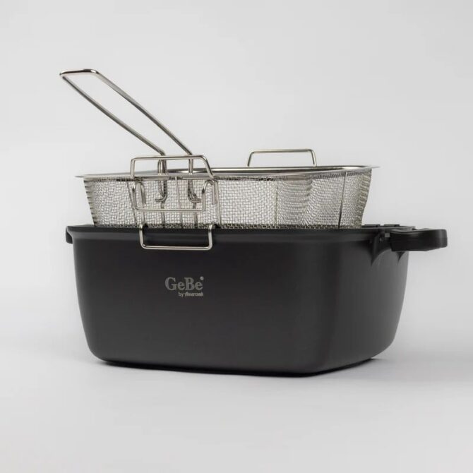 VENUS FRYER POT W/LID & FRYING BASKET - Image 3