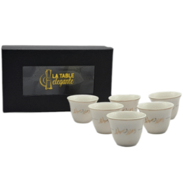 "Ahla w Sahla" Coffee Cup 214/ 6 Pieces