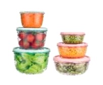 1700 ml Round Vacum Storage Container