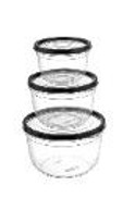 1700 ml Round Deep Compact Storage Container