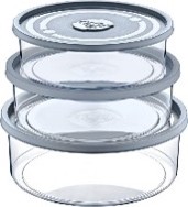 3' Set Round Multibox (0,750 ml, 1000 ml, 1500 ml)