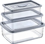 3' Set Rectangle Multibox (0,750 ml, 1000 ml, 1500 ml)