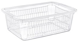 Rectangled Fruit Basket No 1 (Transparent) (3 LT.)