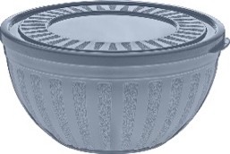 Round Bowl With Lid (6 LT.)