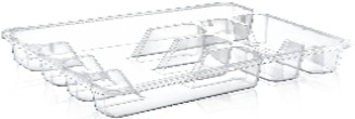 Large Cutlery Tray  (Transparent)