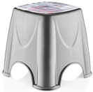 Decorated Large Stool