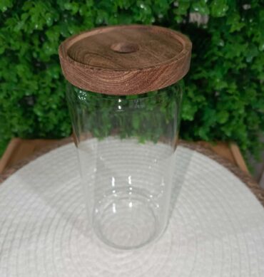 Round Big Glass Jar 909-29