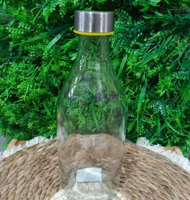 959-9 - إبريق ماء زجاج مع غطا ستانلس ستيل