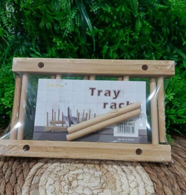 943-5 Tray Rack Wood