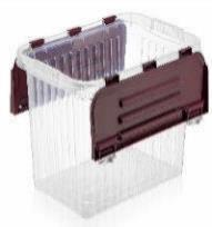 10 lt Split Lid Transparent Box