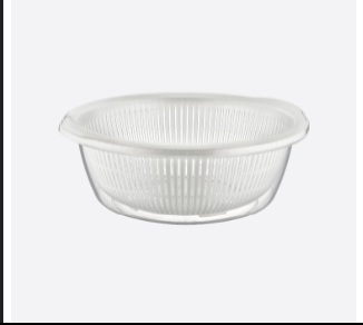 10,5 lt Transparent Strainer set