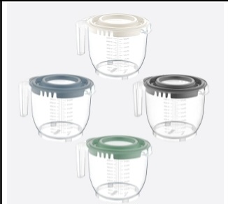 2200 ml Measuring Cup with lid