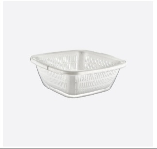 4 lt Square Strainer Set