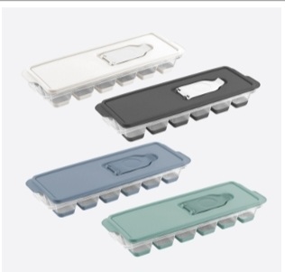 Push Out Ice Cube Tray with lid