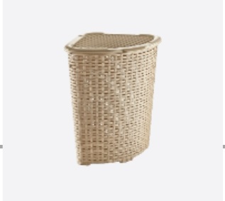 52 lt Rattan Corner Basket