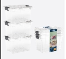 3 pcs. Lock&Keep Storage Container Set (8,25)