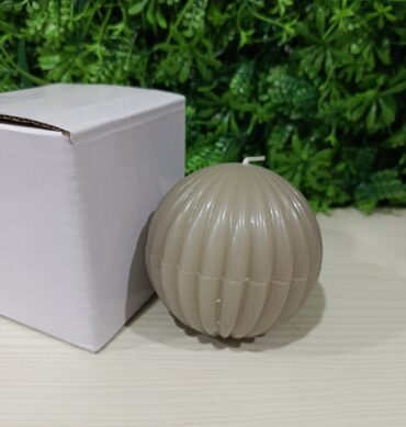 902-3 - round Candle Gray