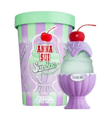 Anna Sui Sundae Violet Vibe Eau De Toilette Women's Perfume Spray (50ml)